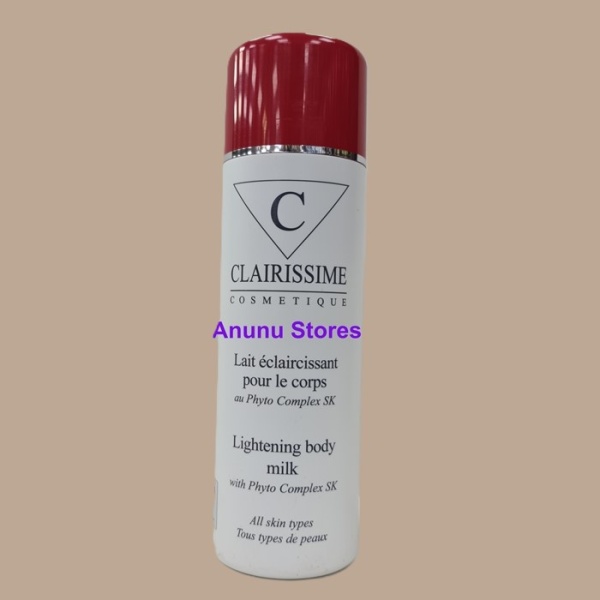 Clairissime Lightening Body Milk With Phyto Complex Sk (Red) - 500ml